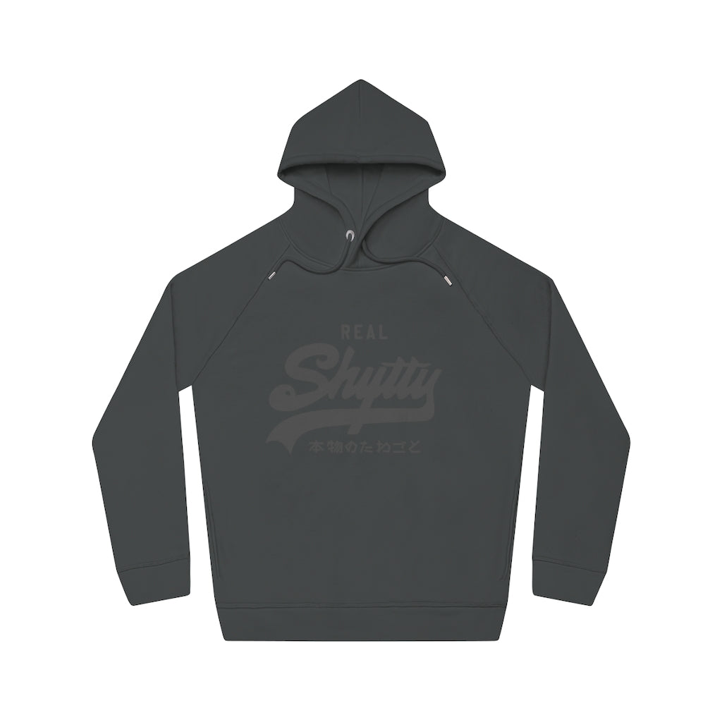 Real Shytty Unisex Sider Hoodie - Dark Grey Logo