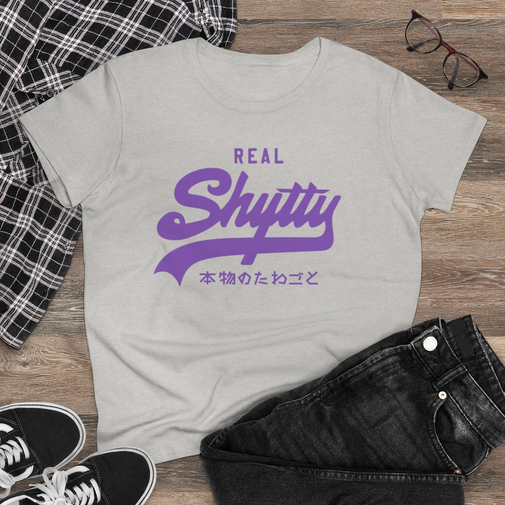 "Real Shytty" Women's Heavy Cotton Tee