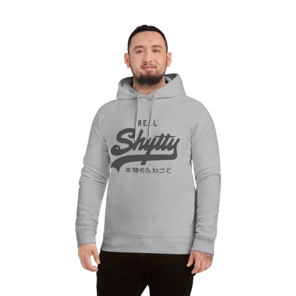 Real Shytty Unisex Sider Hoodie - Dark Grey Logo