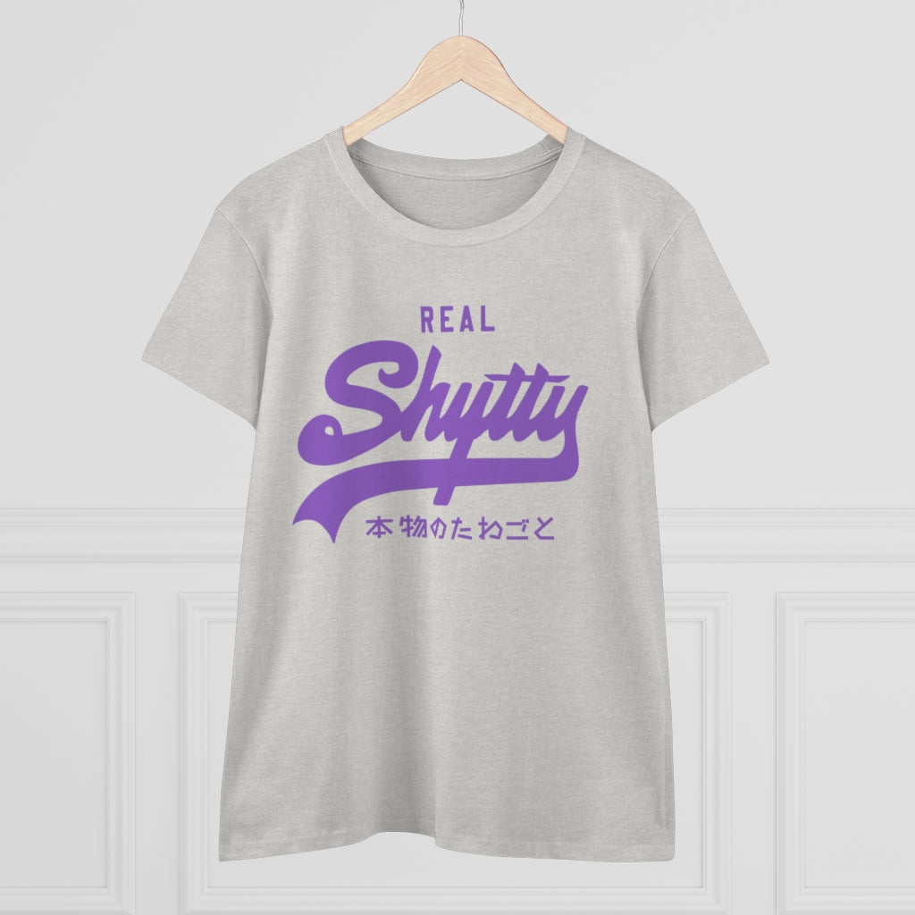 "Real Shytty" Women's Heavy Cotton Tee