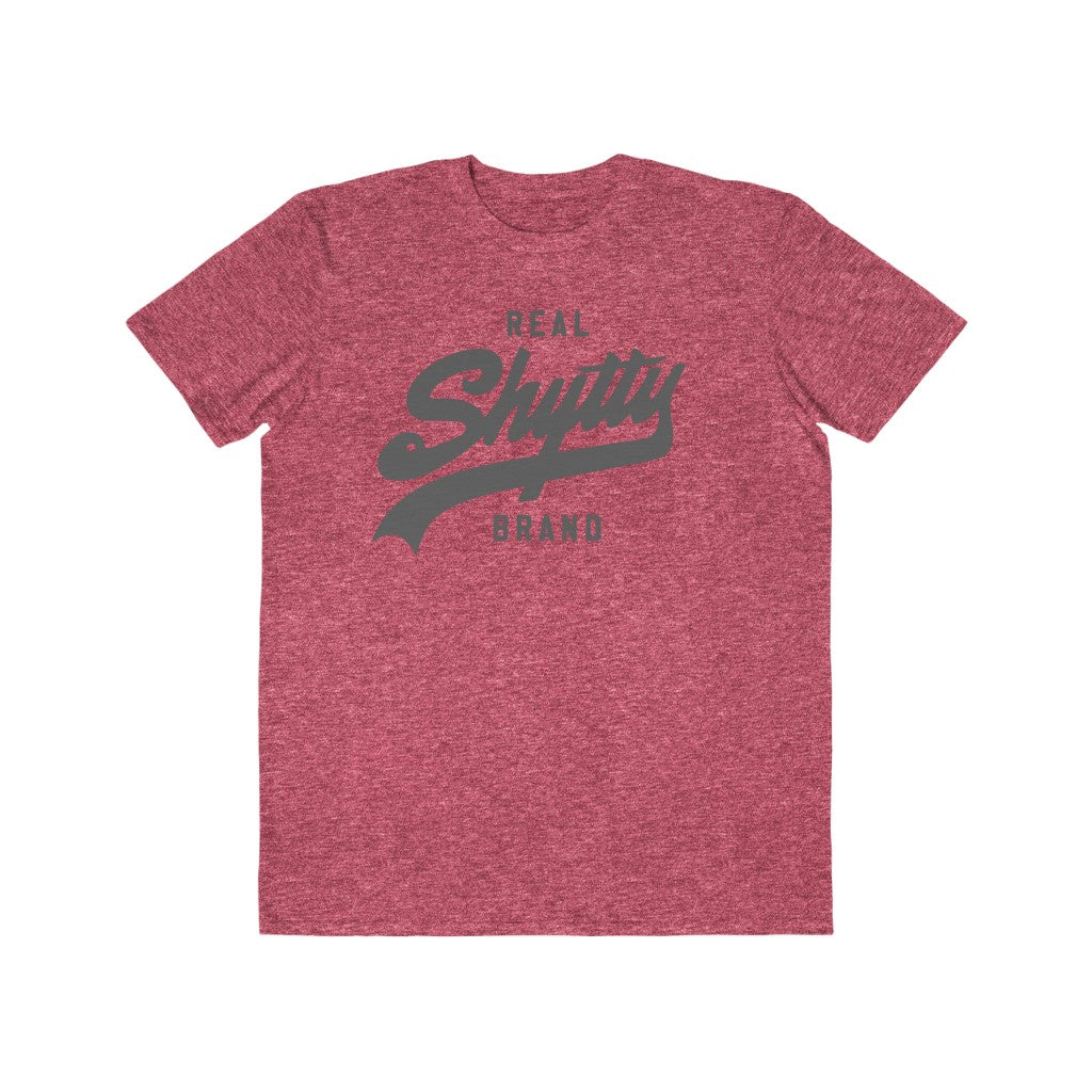 Real Shytty Brand Men's Lightweight Fashion Tee (grey logo)