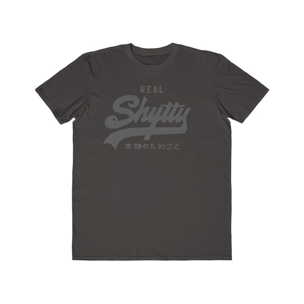 Real Shytty Men's Lightweight Fashion Tee (grey logo)