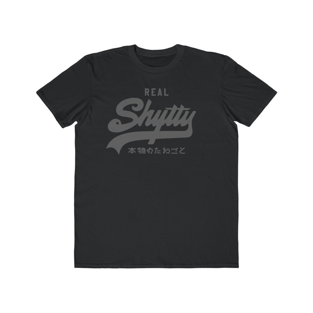 Real Shytty Men's Lightweight Fashion Tee (grey logo)