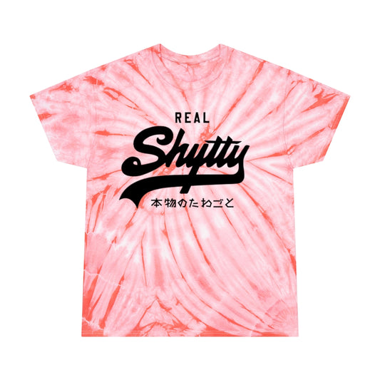 Real Shytty Tie-Dye Tee, Cyclone (black logo)