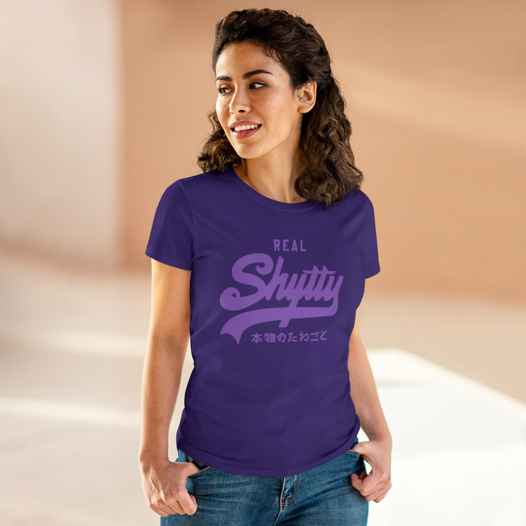 "Real Shytty" Women's Heavy Cotton Tee