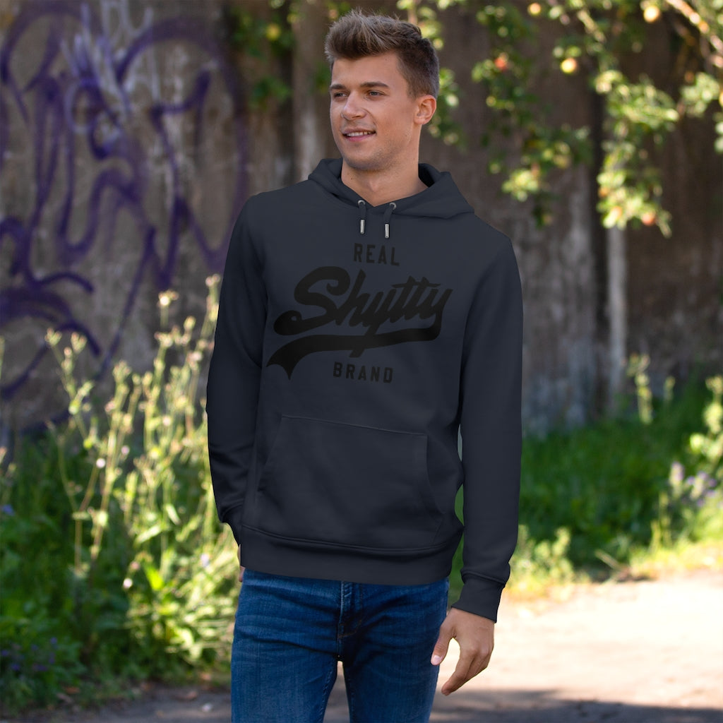 King Hooded Sweatshirt - Faded Black Logo