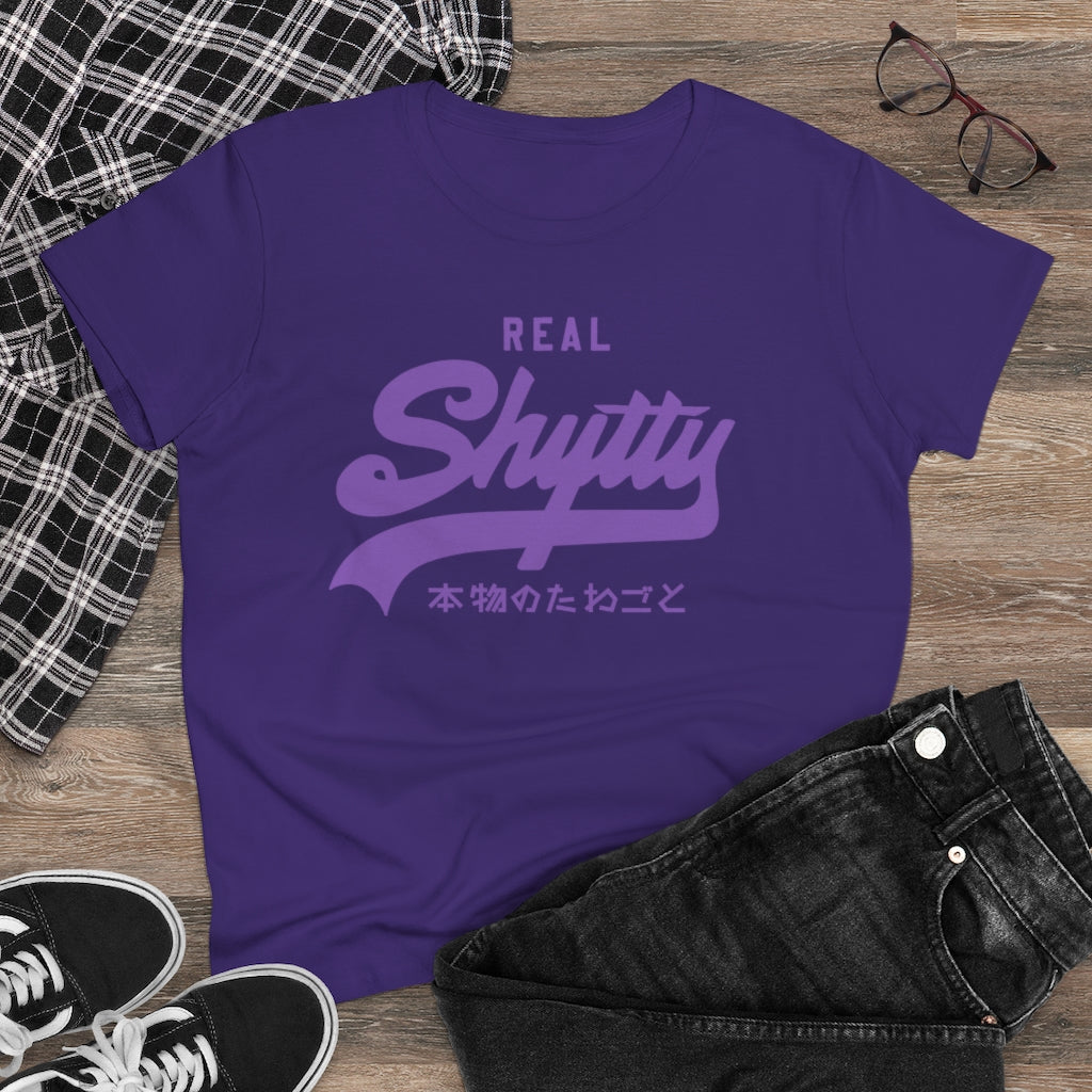 "Real Shytty" Women's Heavy Cotton Tee