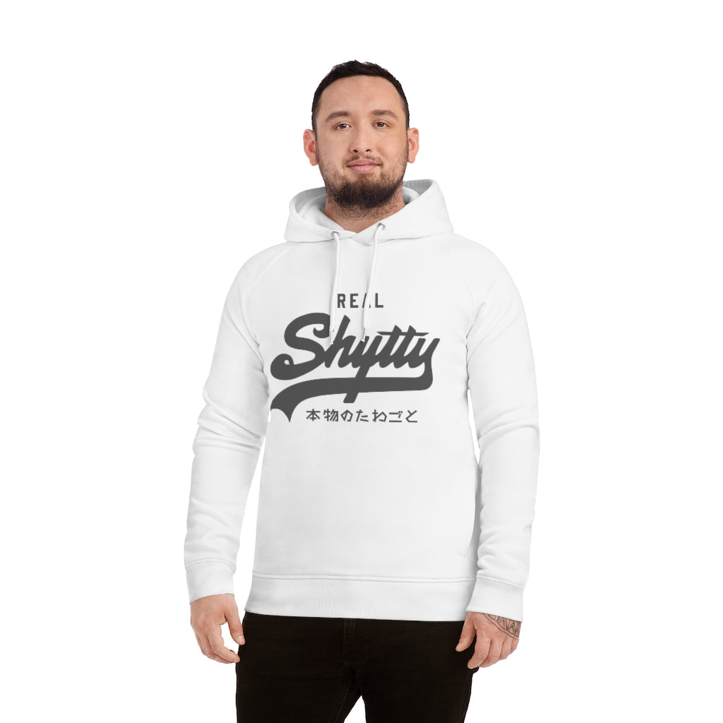 Real Shytty Unisex Sider Hoodie - Dark Grey Logo