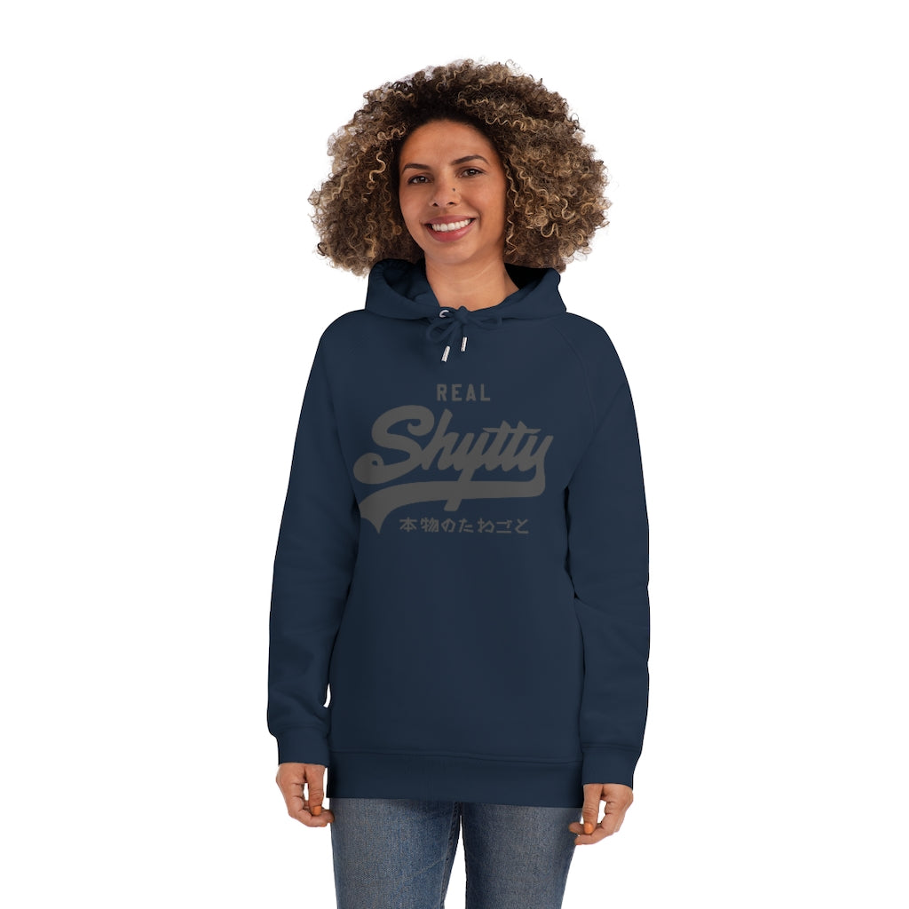 Real Shytty Unisex Sider Hoodie - Dark Grey Logo