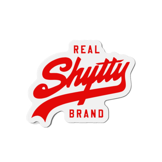 "Real Shytty" Kiss-Cut Magnets - Red Logo