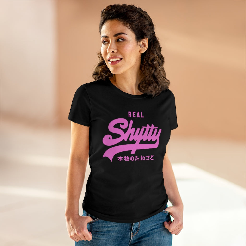 "Real Shytty" Women's Heavy Cotton Tee