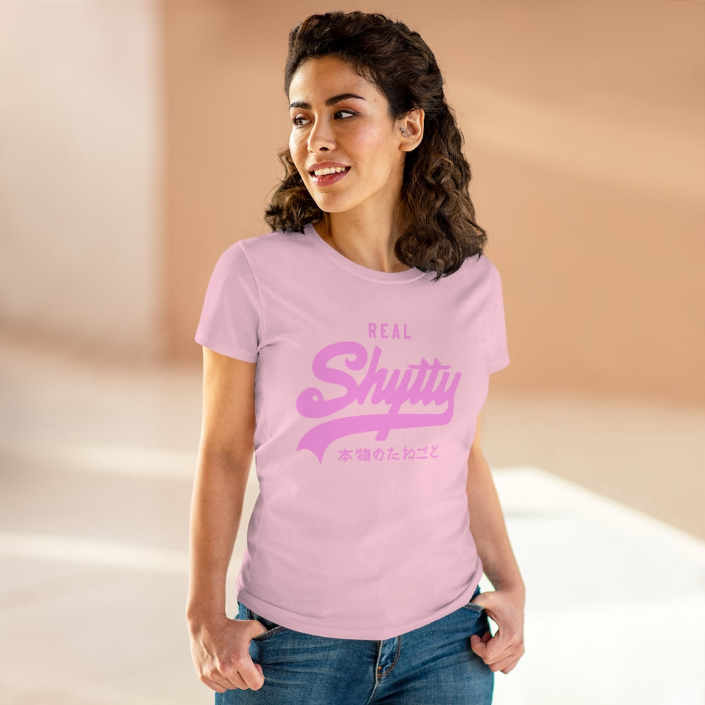 "Real Shytty" Women's Heavy Cotton Tee