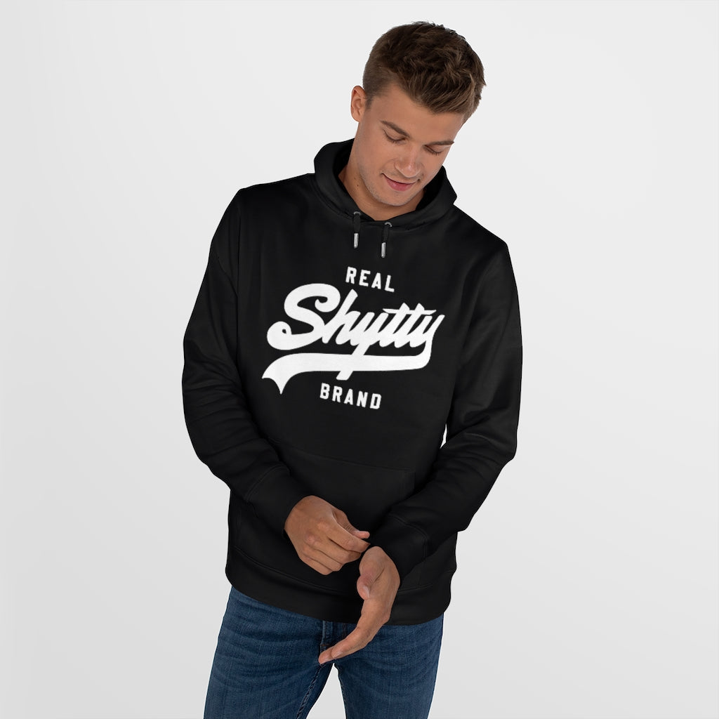 King Hooded Sweatshirt - Solid Black Logo