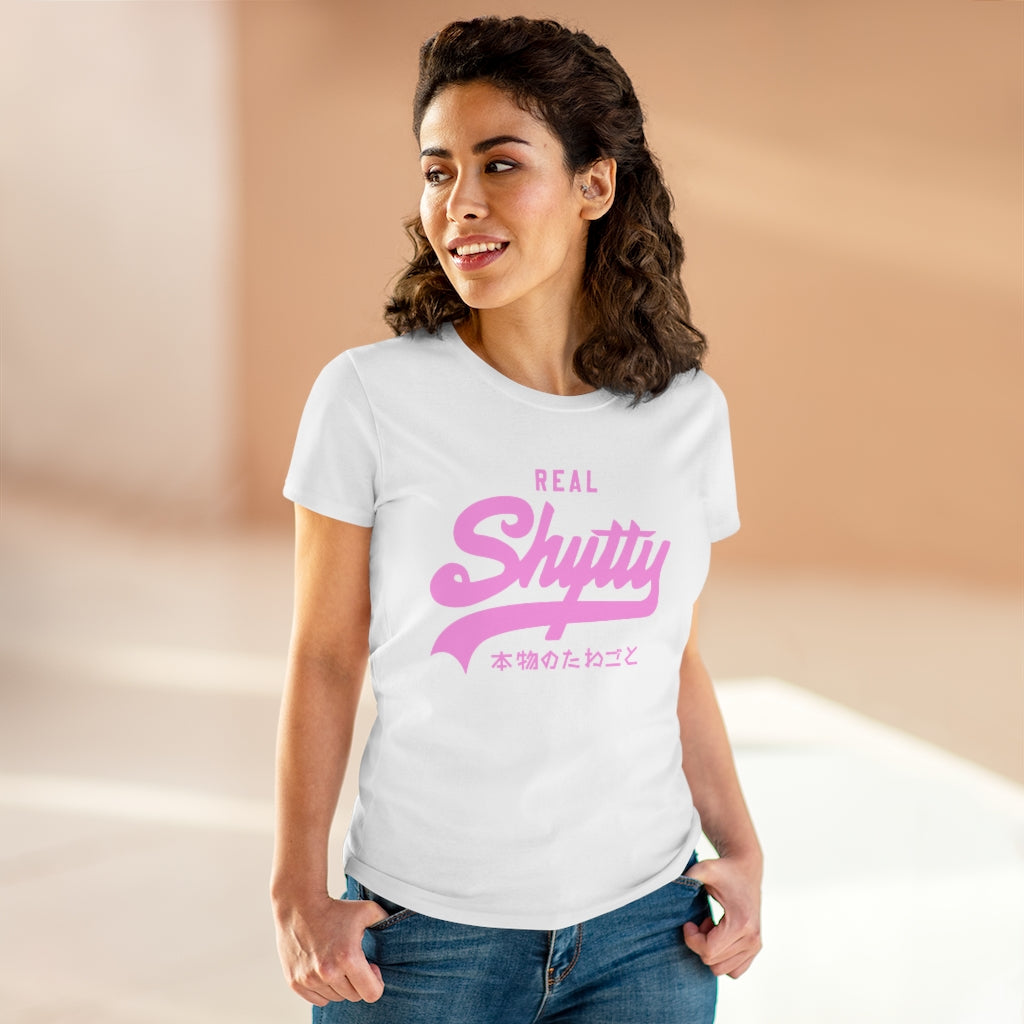 "Real Shytty" Women's Heavy Cotton Tee