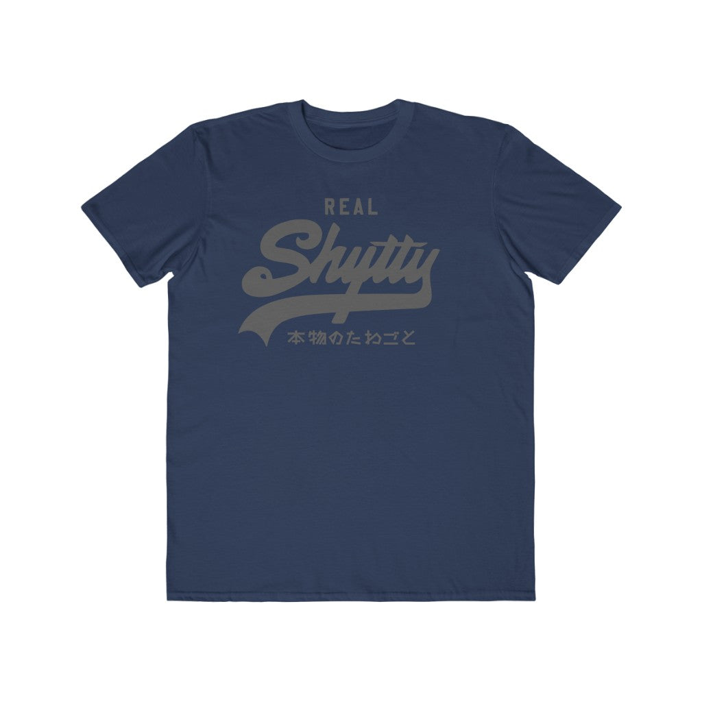 Real Shytty Men's Lightweight Fashion Tee (grey logo)