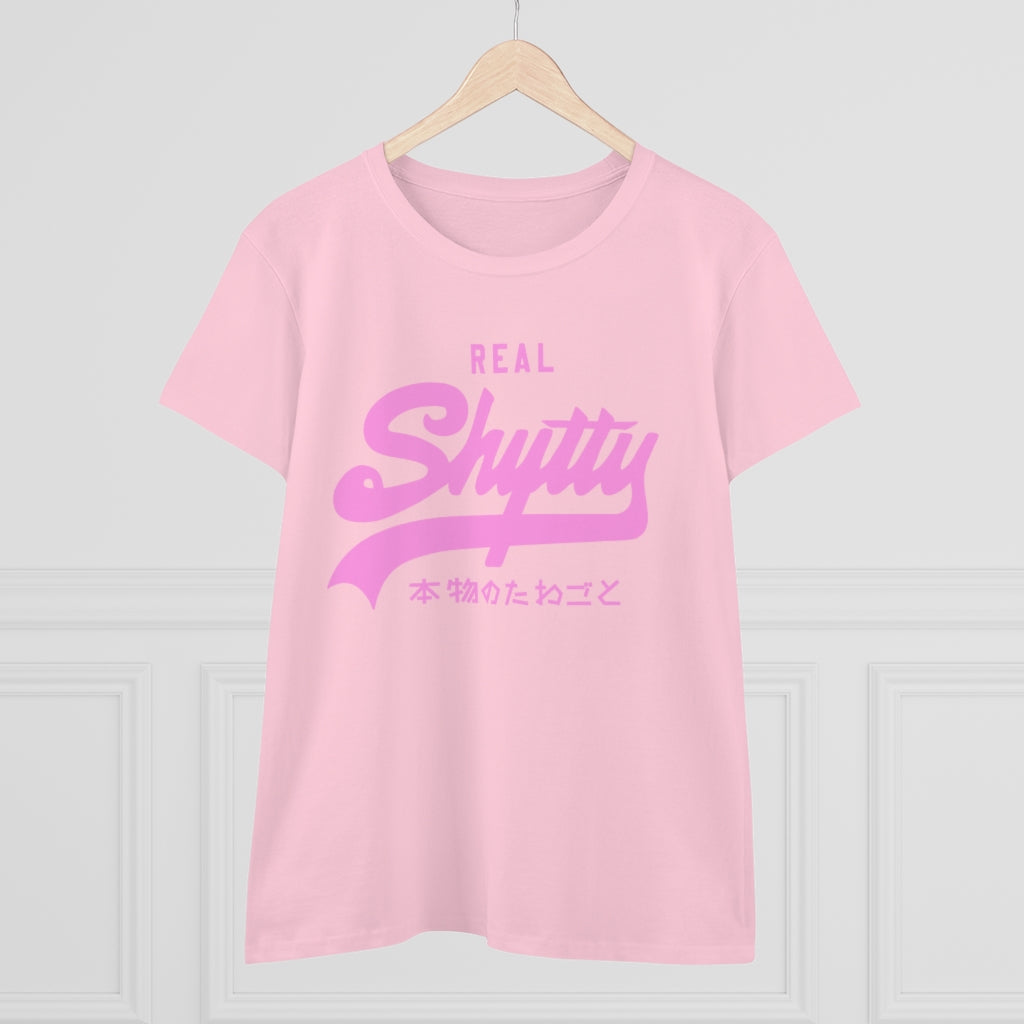 "Real Shytty" Women's Heavy Cotton Tee