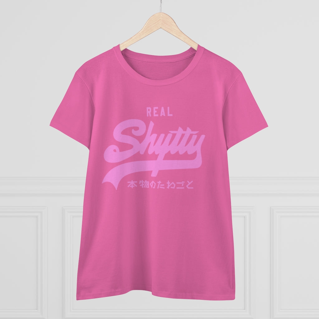 "Real Shytty" Women's Heavy Cotton Tee