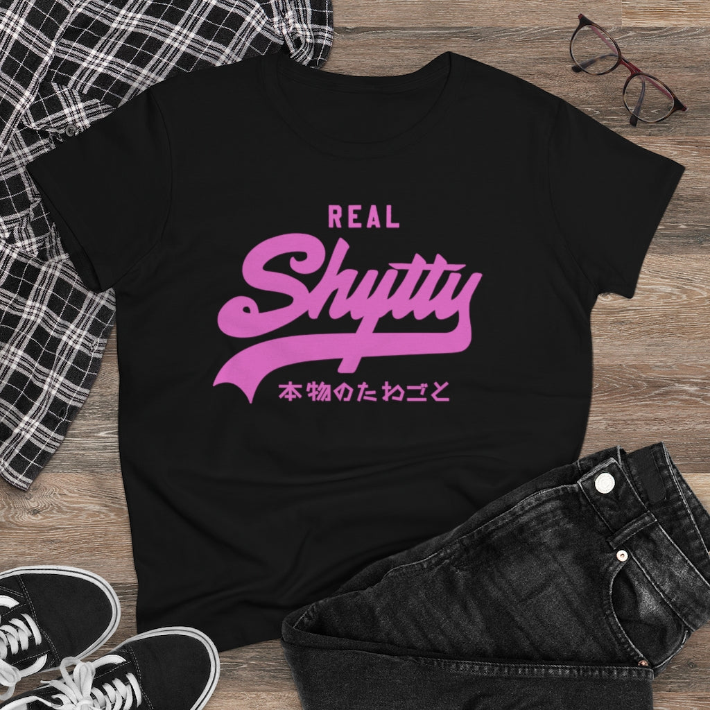 "Real Shytty" Women's Heavy Cotton Tee