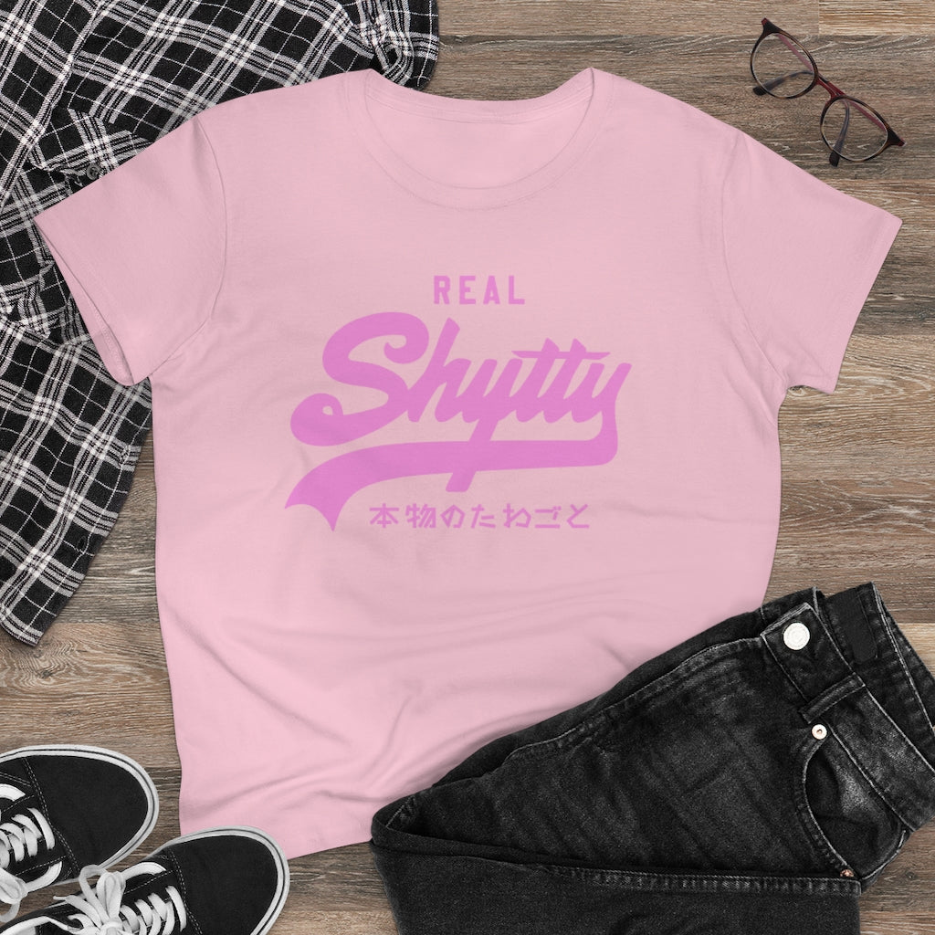 "Real Shytty" Women's Heavy Cotton Tee