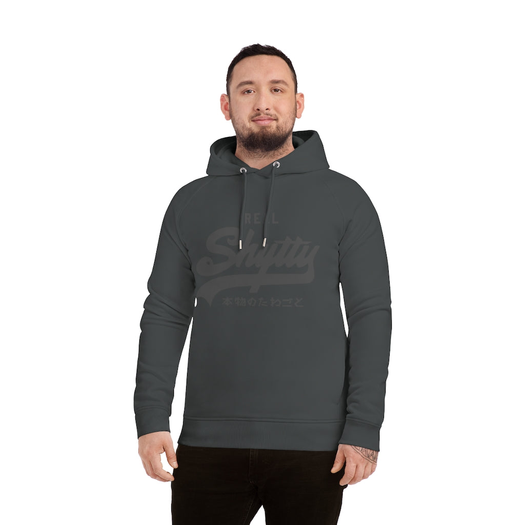 Real Shytty Unisex Sider Hoodie - Dark Grey Logo