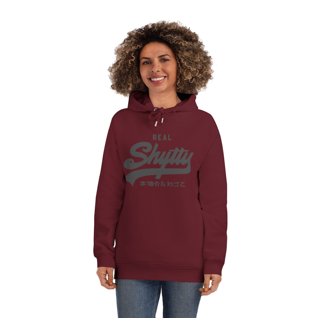 Real Shytty Unisex Sider Hoodie - Dark Grey Logo