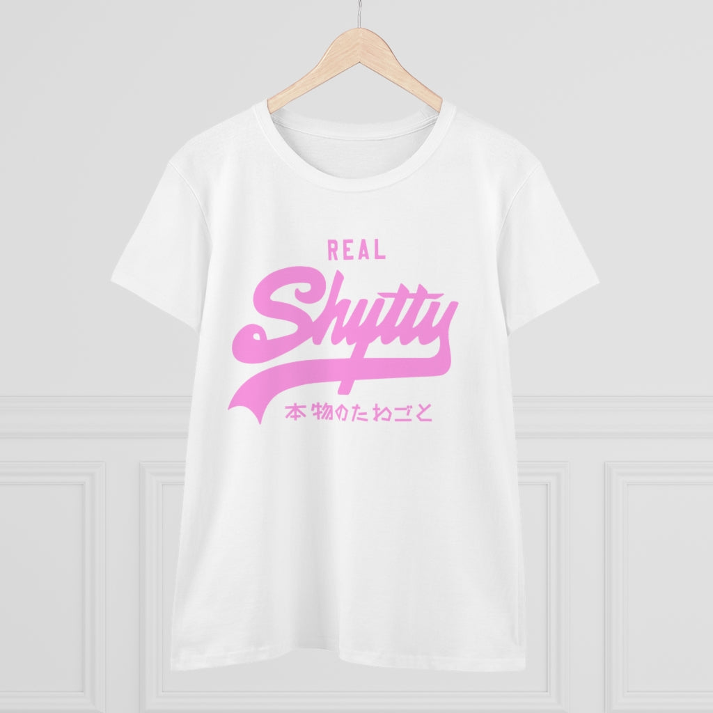 "Real Shytty" Women's Heavy Cotton Tee