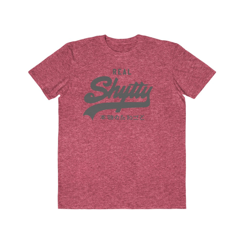 Real Shytty Men's Lightweight Fashion Tee (grey logo)