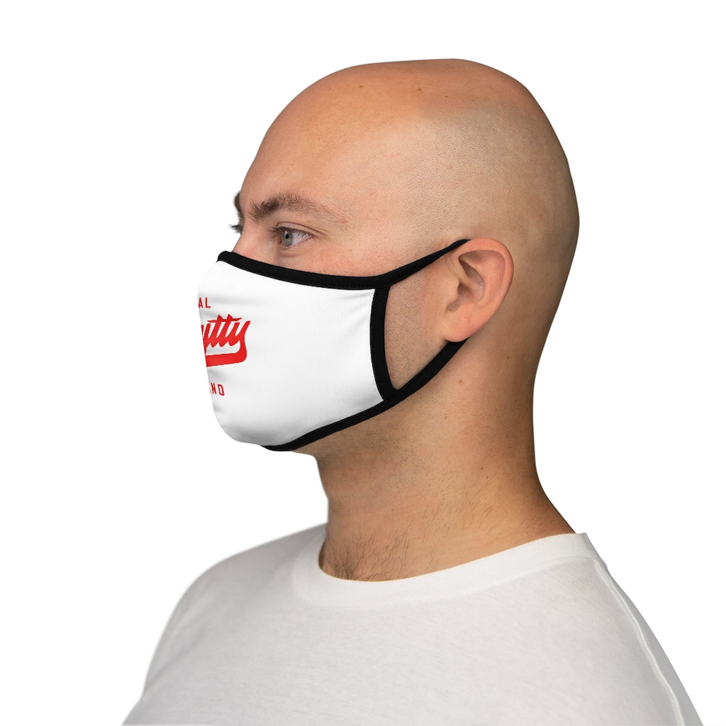 "Real Shytty" Fitted Polyester Face Mask