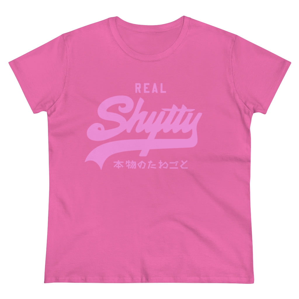 "Real Shytty" Women's Heavy Cotton Tee