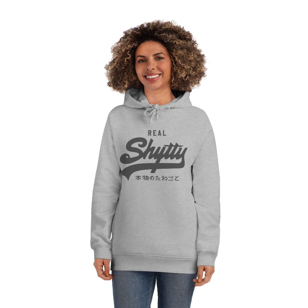 Real Shytty Unisex Sider Hoodie - Dark Grey Logo